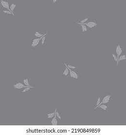 Floral brush strokes seamless pattern design for fashion textiles, graphics, backgrounds and crafts