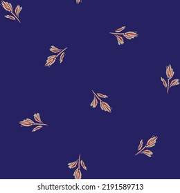Paredes de pincel floral diseño de patrones sin fisuras para textiles de moda, gráficos, fondos y artesanías