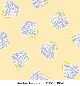 Paredes de pincel floral diseño de patrones sin fisuras para textiles de moda, gráficos, fondos y artesanías
