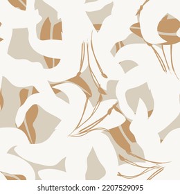 Paredes de pincel floral diseño de patrones sin fisuras para textiles de moda, gráficos, fondos y artesanías