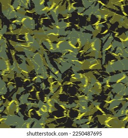 Pinzas de pincel floral diseño de patrones sin fisuras para ropa de moda, gráficos, fondos y artesanías Leaf tropical Pincel de pinceladas neón verde verano negro ropa de baño patrón de flor digital