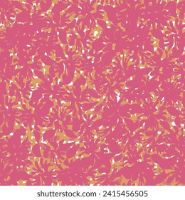 El diseño de patrones de pincel floral para telas de moda, gráficos, moda, fondos vectoriales y textura artesanal de lino. 