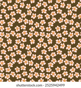 Floral Pinsel Striche nahtloses Muster Design für Mode Textilien, Grafiken, Hintergründe und Handwerk