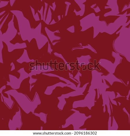 Floral brush strokes seamless pattern background for fashion prints, graphics, backgrounds and crafts