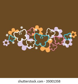Floral Butterflies