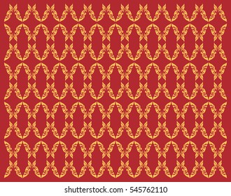Floral butterfly vector illustration, texture, pattern, background, textile, backdrop, wallpaper, Southeast Asia Art Design