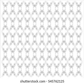Floral butterfly vector illustration, texture, pattern, background, textile, backdrop, wallpaper, Southeast Asia Art Design