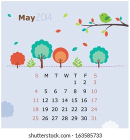 floral calendar 2014 (may)