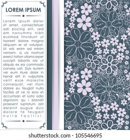 Floral card