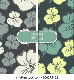 Floral card