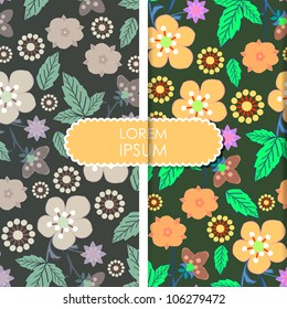 Floral card