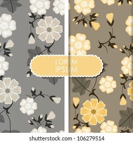 Floral card
