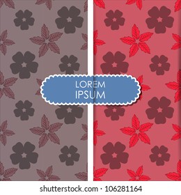 Floral card