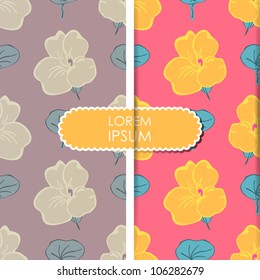 Floral card