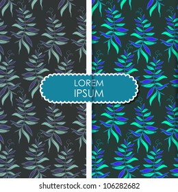 Floral card