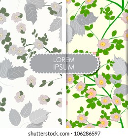Floral card