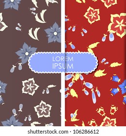 Floral card