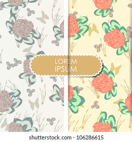 Floral card