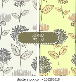Floral card