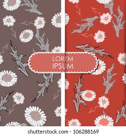 Floral card