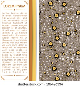 Floral card