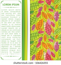 Floral card