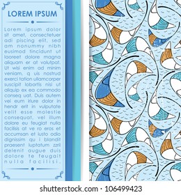 Floral card