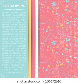 Floral card