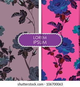 Floral card