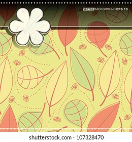 Floral card