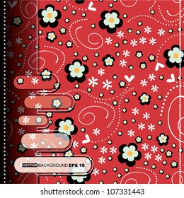 Floral card
