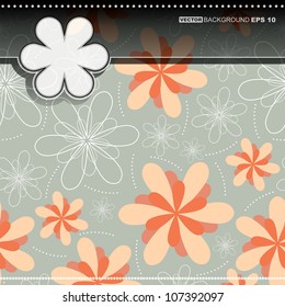Floral card