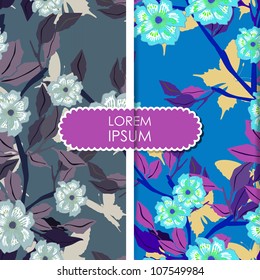 Floral card