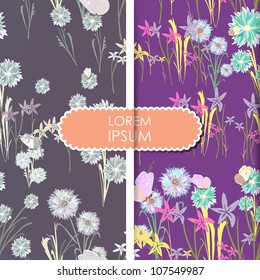 Floral card