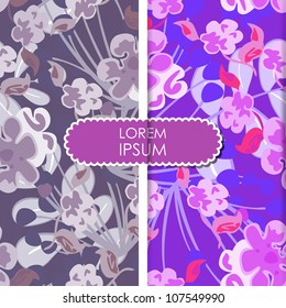 Floral card