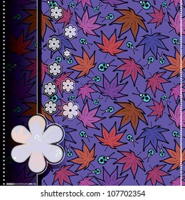 Floral card