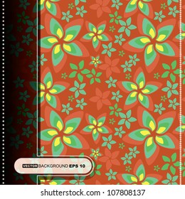 Floral card
