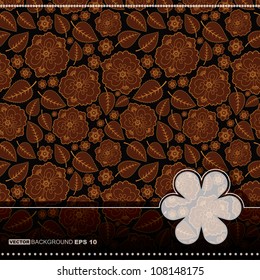 Floral card
