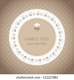 floral card