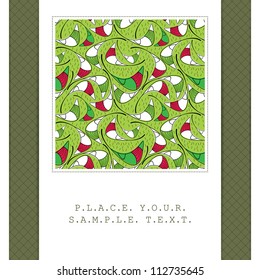 Floral card