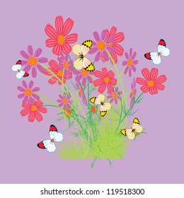Floral card