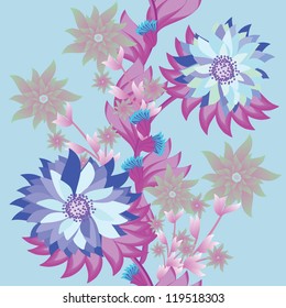 Floral card
