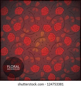 Floral card