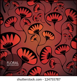 Floral card