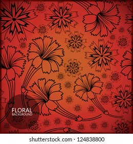 Floral card