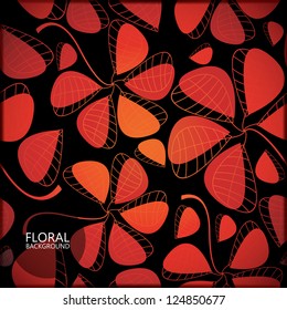 Floral card