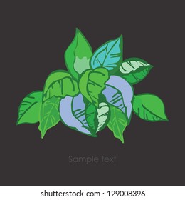 Floral card