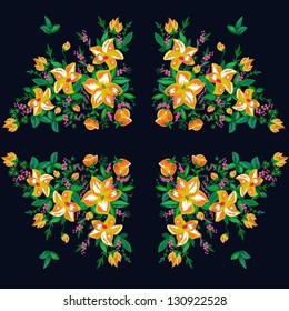 Floral card