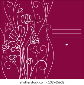 floral card