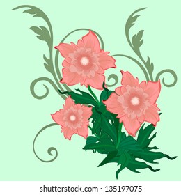 Floral card